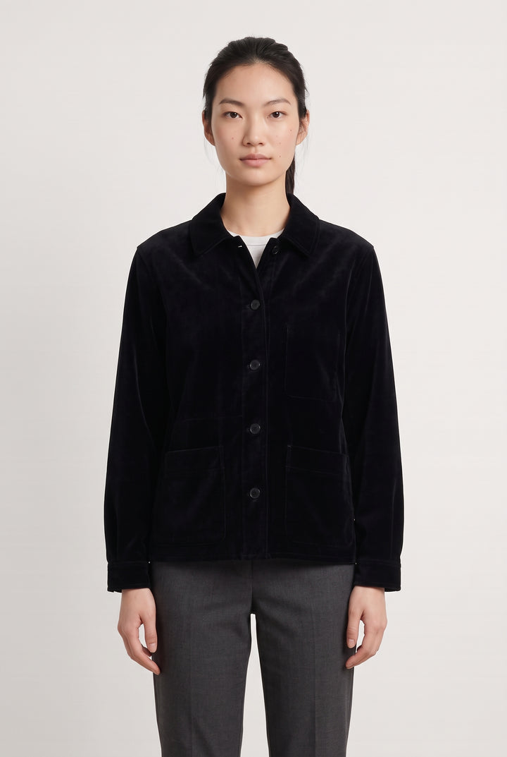 Veste Noire - Taille M/38 de la marque Comptoir des Cotonniers | PARAD124415 - Vendu par Paradigme - Image 1