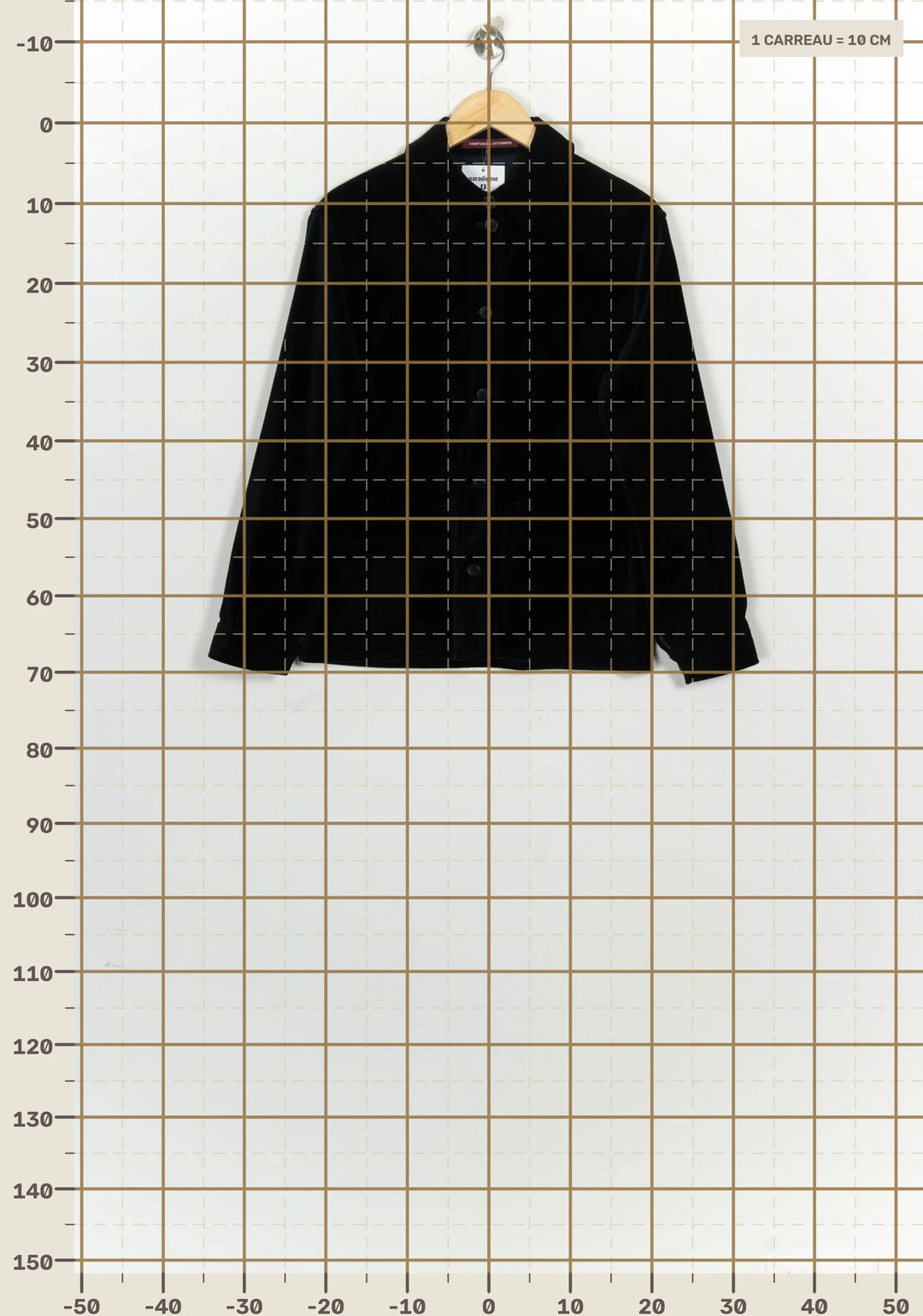 Veste Noire - Taille M/38 de la marque Comptoir des Cotonniers | PARAD124415 - Vendu par Paradigme - Image 4