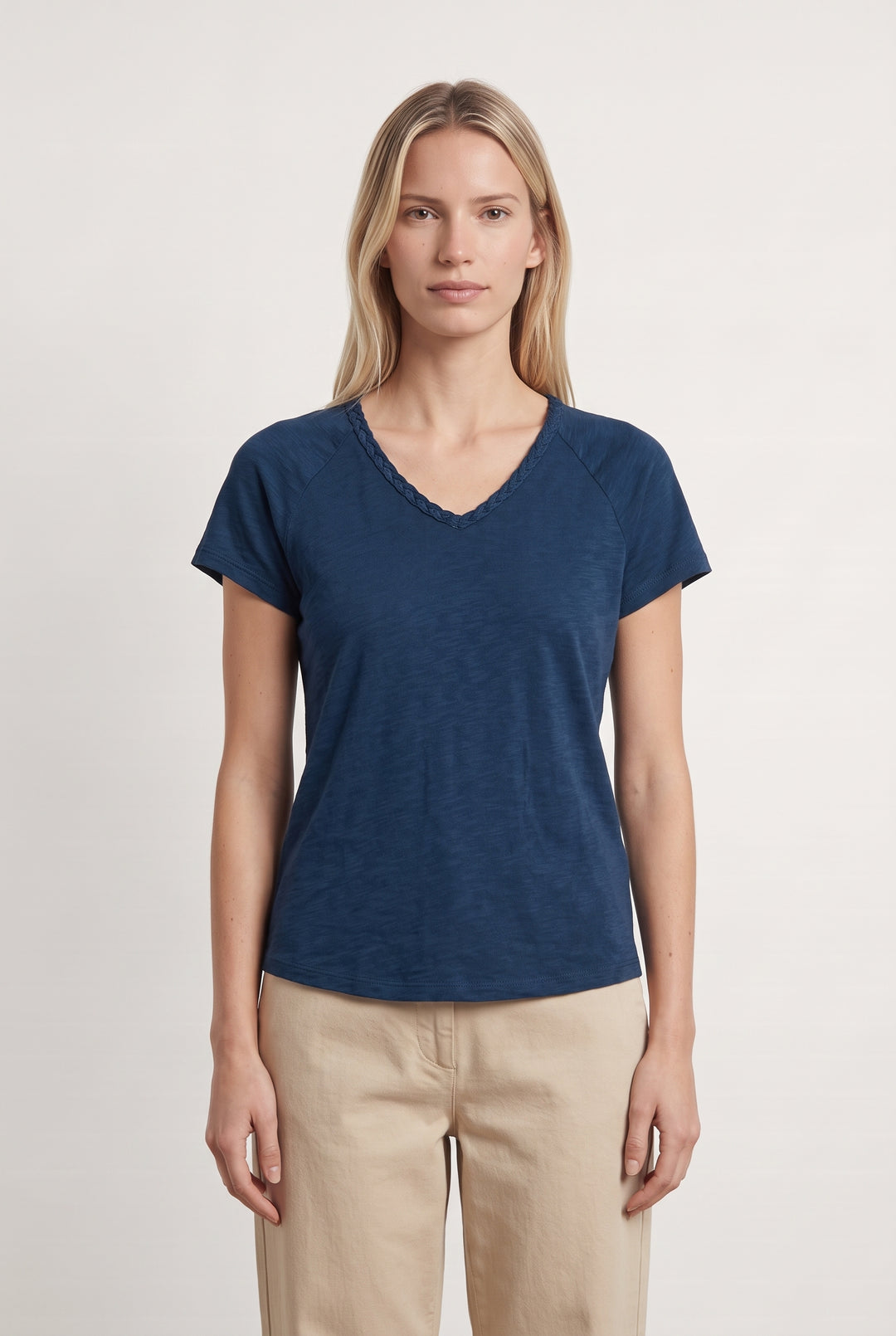 Tee-shirt Bleu - Taille XS/34 de la marque Sud express | PARAD124417 - Vendu par Paradigme - Image 1