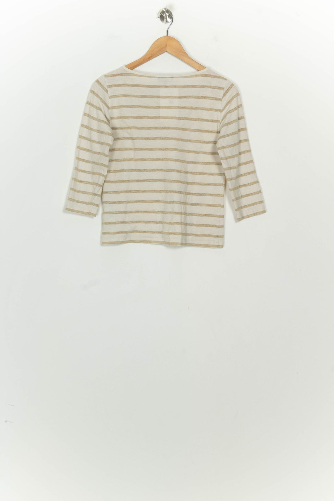 Tee-Shirt Écru et Beige - Taille S/36 de la marque Caroll | PARAD124418 - Vendu par Paradigme - Image 5