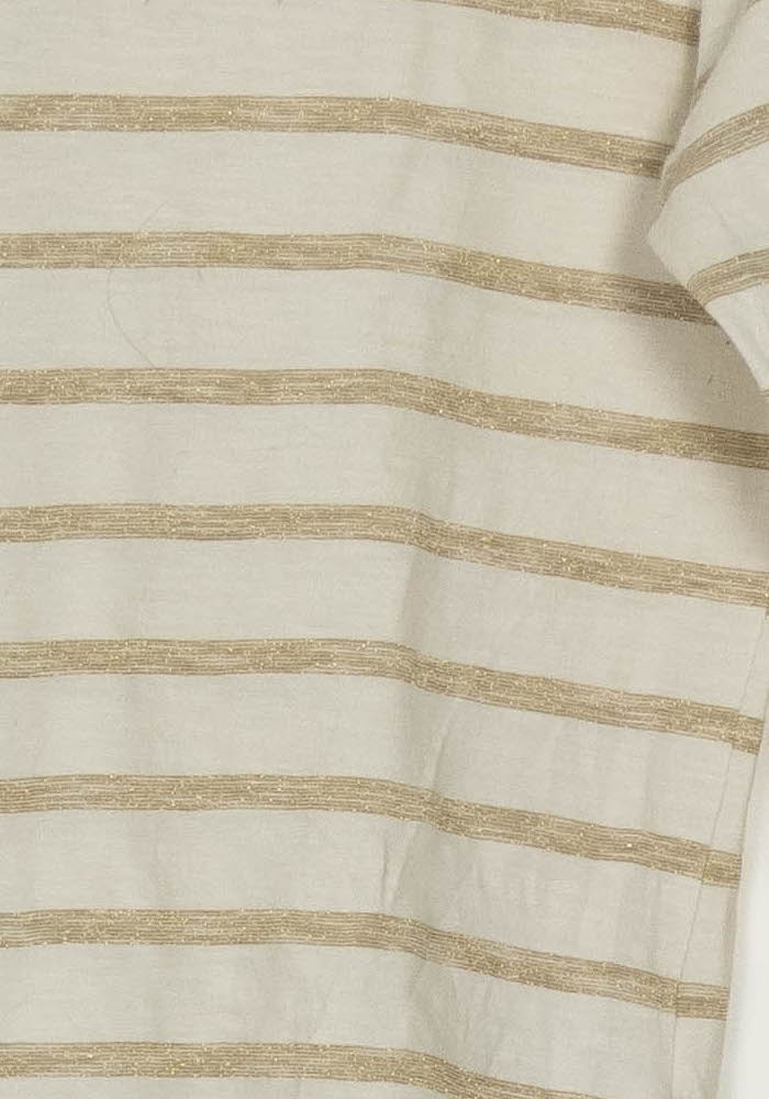 Tee-Shirt Écru et Beige - Taille S/36 de la marque Caroll | PARAD124418 - Vendu par Paradigme - Image 3