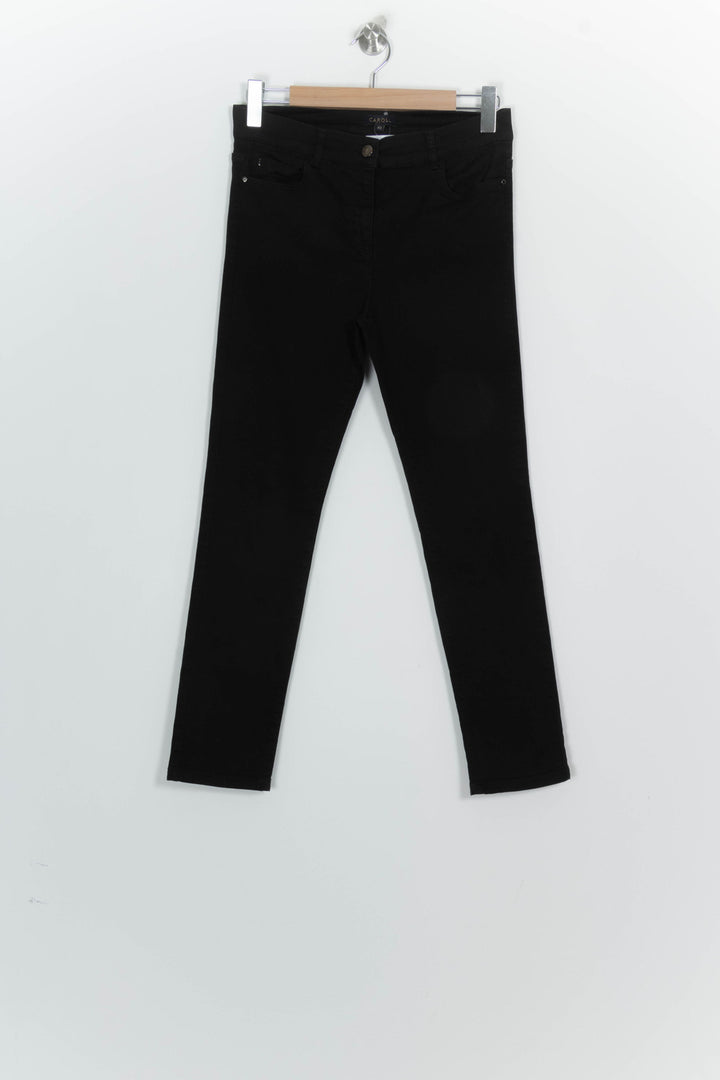 Jean Noir - Taille L/40 de la marque Caroll | PARAD124419 - Vendu par Paradigme - Image 2