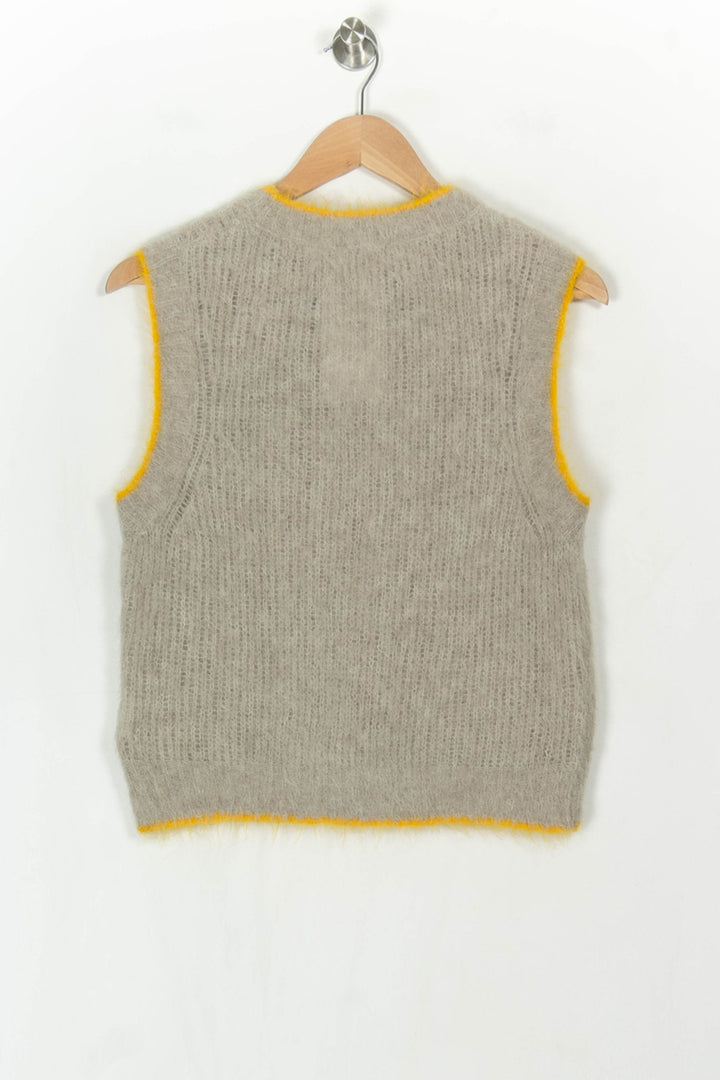 Pull Sans Manches Gris - Taille S/36 de la marque American Vintage | PARAD124427 - Vendu par Paradigme - Image 5
