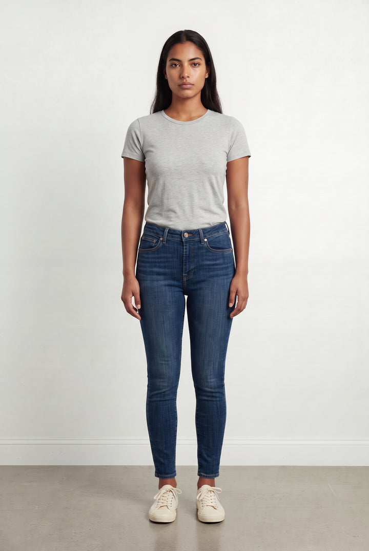 Jean Skinny Bleu foncé - Taille L/40 de la marque Levi&