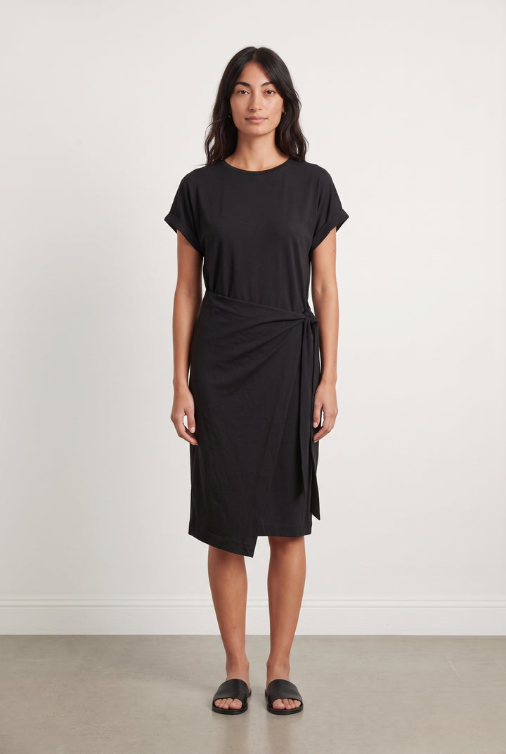 Robe Portefeuille Noire - Taille XS/34 de la marque ba&amp;sh | PARAD124431 - Vendu par Paradigme - Image 1