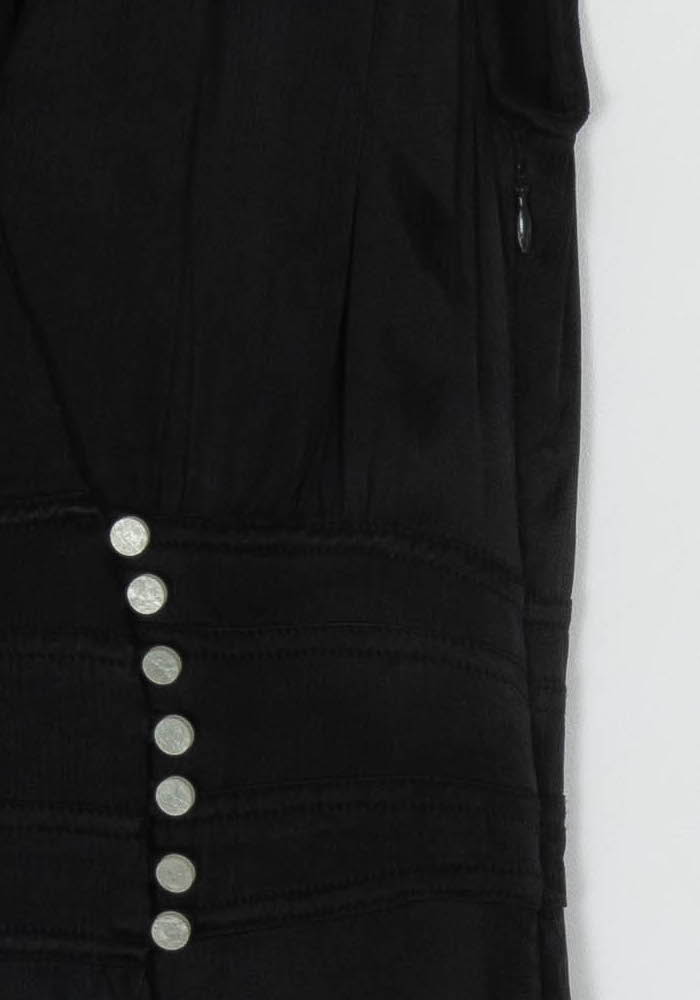 Robe Longue Noire - Taille S/36 de la marque ba&amp;sh | PARAD124432 - Vendu par Paradigme - Image 3