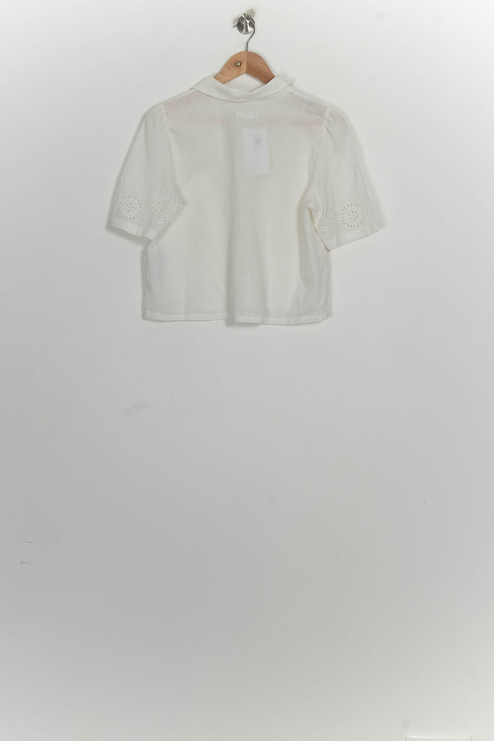 Chemise Blanche - Taille S/36 de la marque Des petits hauts | PARAD124434 - Vendu par Paradigme - Image 5