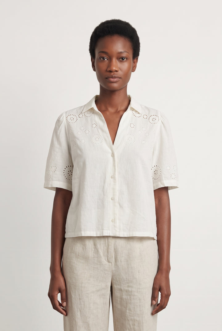 Chemise Blanche - Taille S/36 de la marque Des petits hauts | PARAD124434 - Vendu par Paradigme - Image 1
