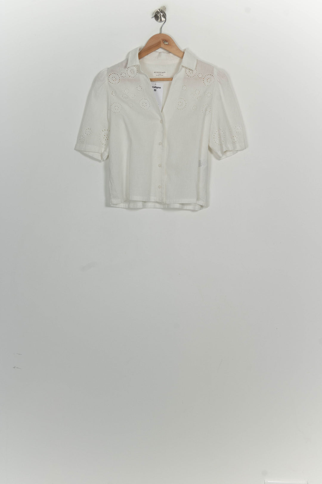 Chemise Blanche - Taille S/36 de la marque Des petits hauts | PARAD124434 - Vendu par Paradigme - Image 2