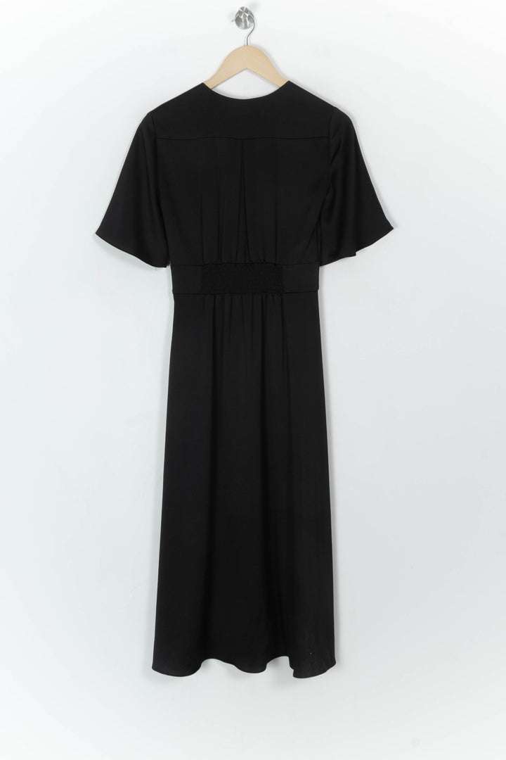 Robe Midi Noire - Taille XS/34 de la marque ba&amp;sh | PARAD124435 - Vendu par Paradigme - Image 5