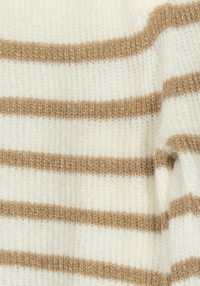 Pull Écru et Marron - Taille XS/34 de la marque Sézane | PARAD124436 - Vendu par Paradigme - Image 3