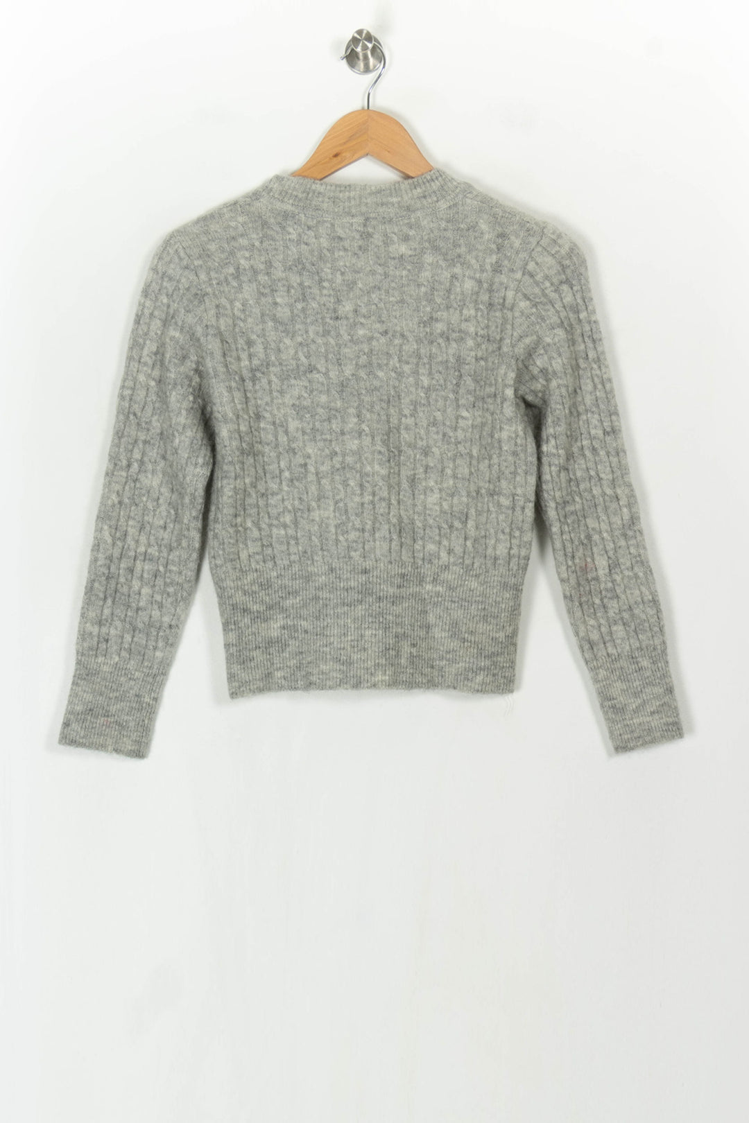 Pull Gris - Taille M/38 de la marque Sandro | PARAD124437 - Vendu par Paradigme - Image 5