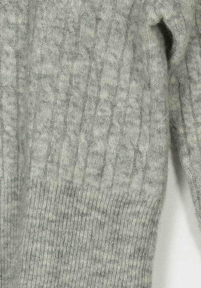 Pull Gris - Taille M/38 de la marque Sandro | PARAD124437 - Vendu par Paradigme - Image 3