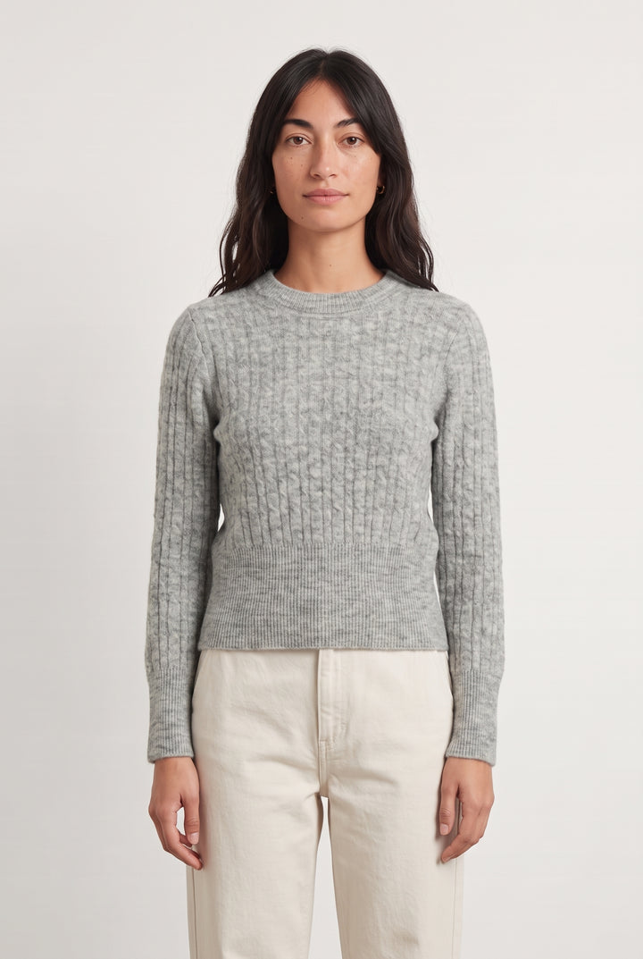 Pull Gris - Taille M/38 de la marque Sandro | PARAD124437 - Vendu par Paradigme - Image 1