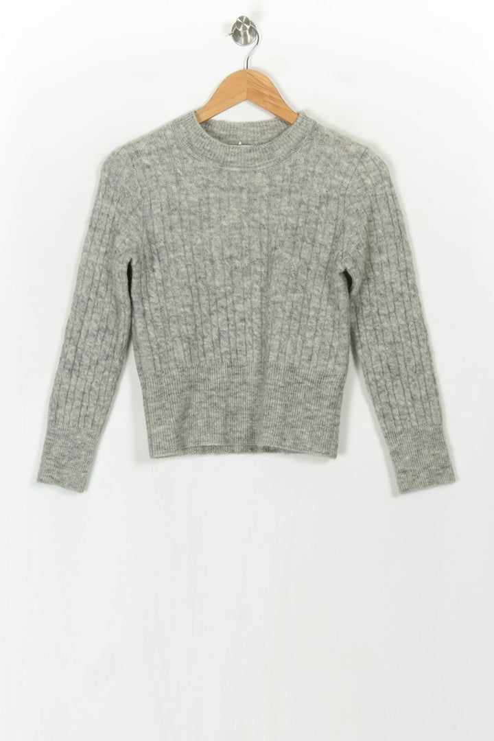 Pull Gris - Taille M/38 de la marque Sandro | PARAD124437 - Vendu par Paradigme - Image 2