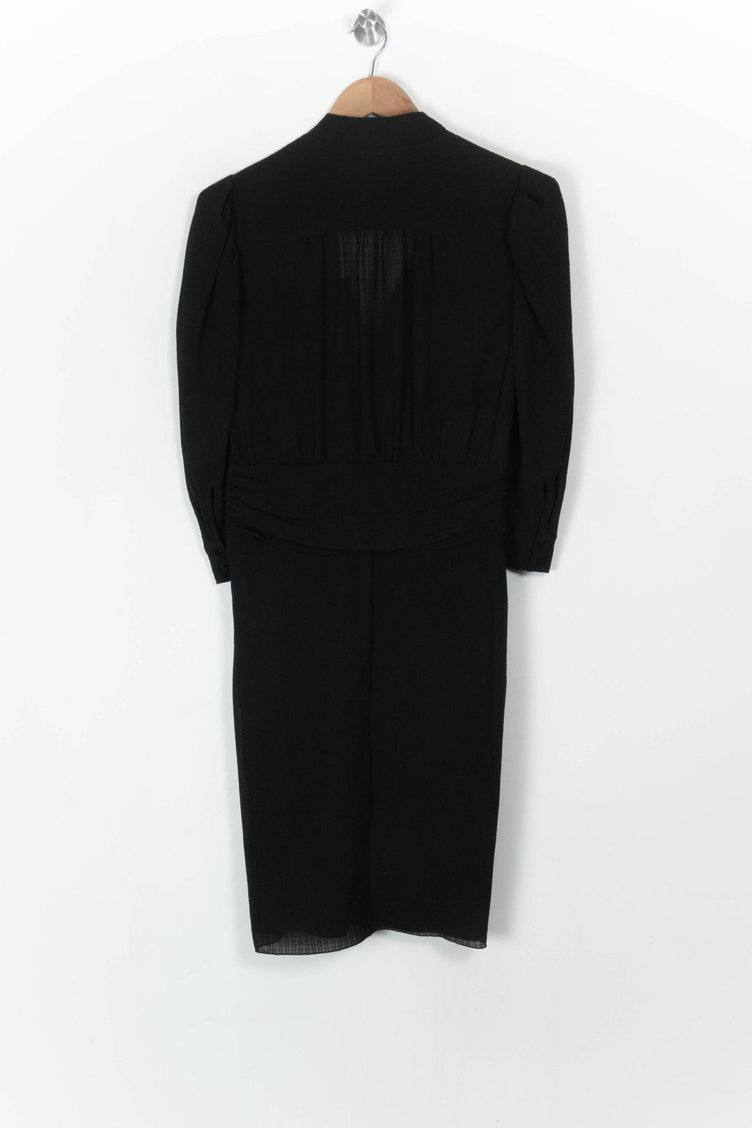 Robe Midi Noire - Taille M/38 de la marque ba&amp;sh | PARAD124438 - Vendu par Paradigme - Image 5