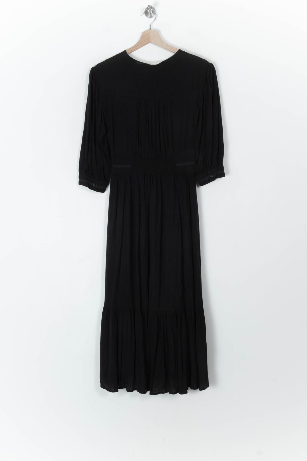 Robe Longue Noire - Taille XS/34 de la marque ba&amp;sh | PARAD124439 - Vendu par Paradigme - Image 5