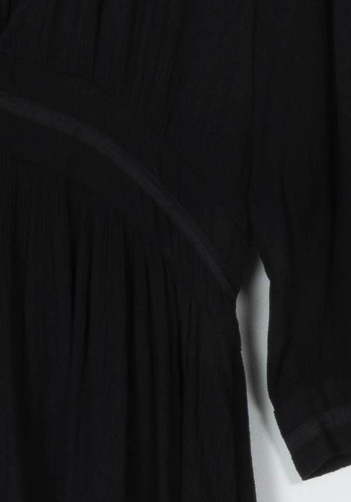Robe Longue Noire - Taille XS/34 de la marque ba&amp;sh | PARAD124439 - Vendu par Paradigme - Image 3