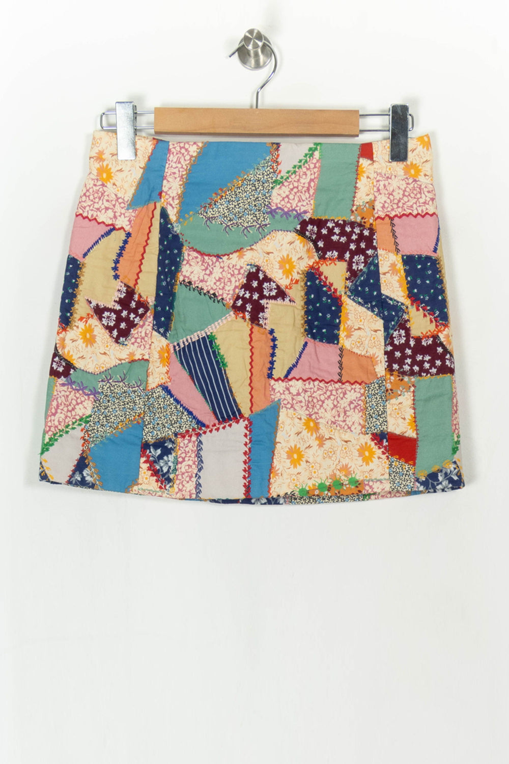 Jupe Courte Multicolore - Taille M/38 de la marque Sézane | PARAD124443 - Vendu par Paradigme - Image 2