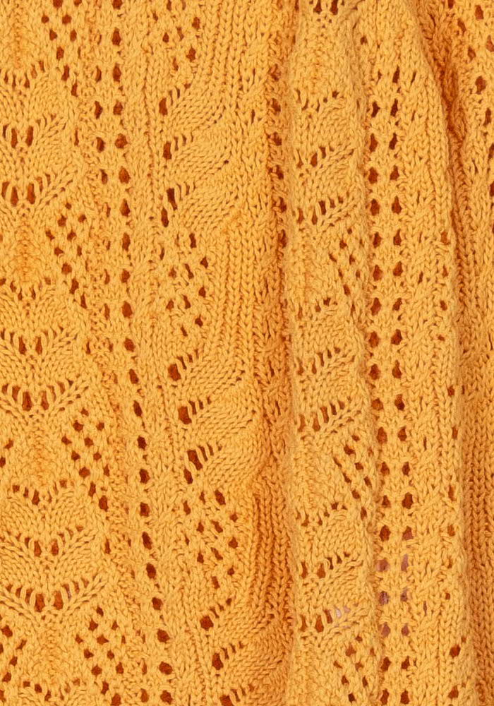 Pull Ajouré Orange - Taille M/38 de la marque Sézane | PARAD124444 - Vendu par Paradigme - Image 3