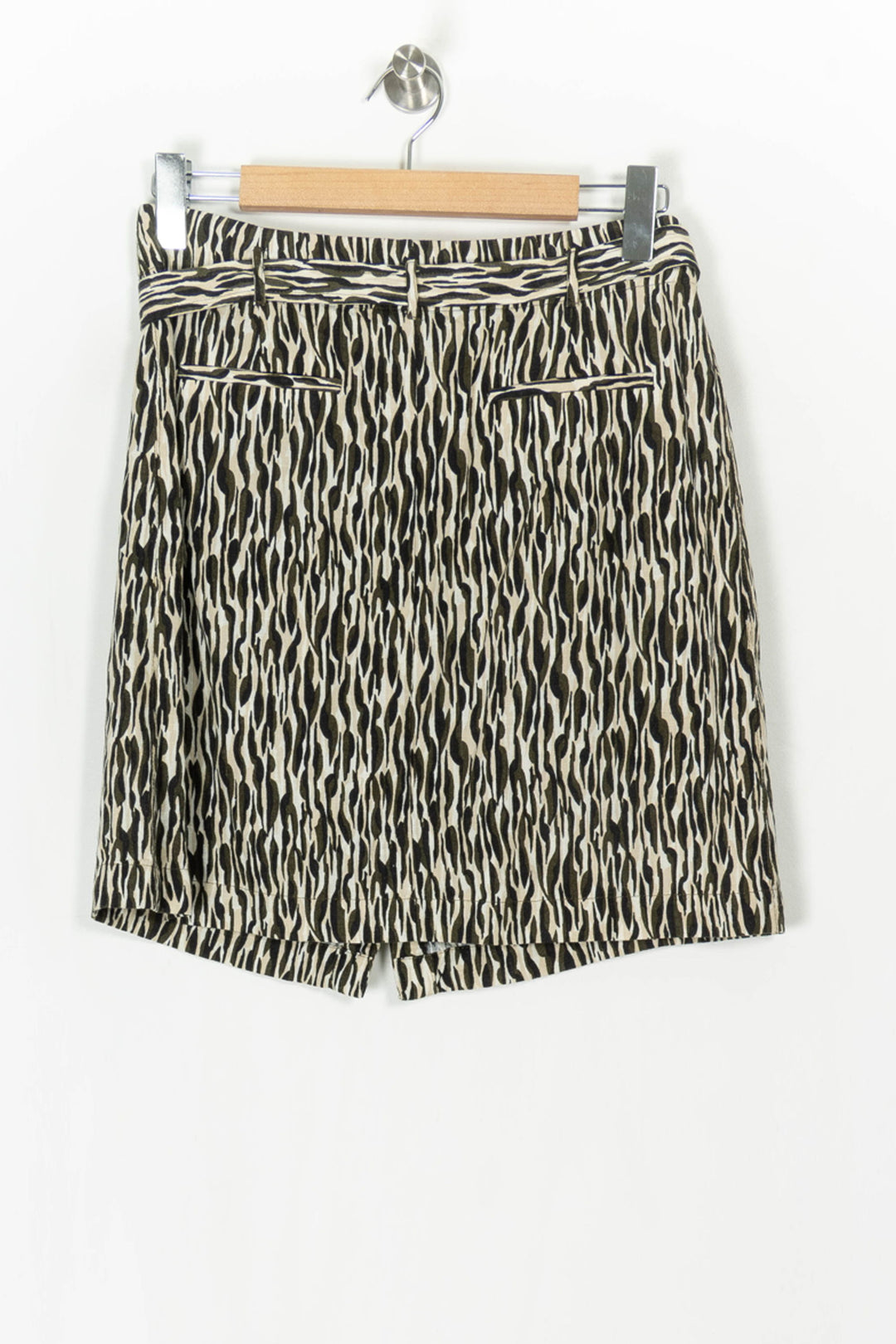 Short Noir et Beige - Taille XL/42 de la marque Caroll | PARAD124447 - Vendu par Paradigme - Image 5