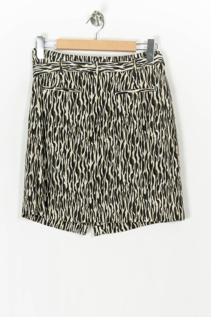Short Noir et Beige - Taille XL/42 de la marque Caroll | PARAD124447 - Vendu par Paradigme - Image 5