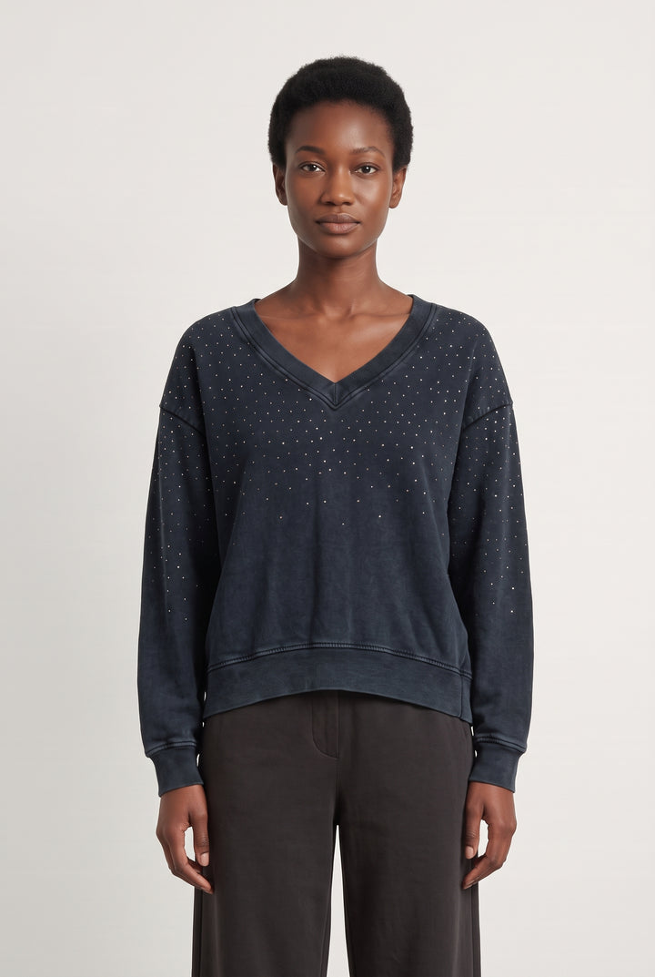 Pull Bleu - Taille M/38 de la marque IKKS | PARAD124448 - Vendu par Paradigme - Image 1