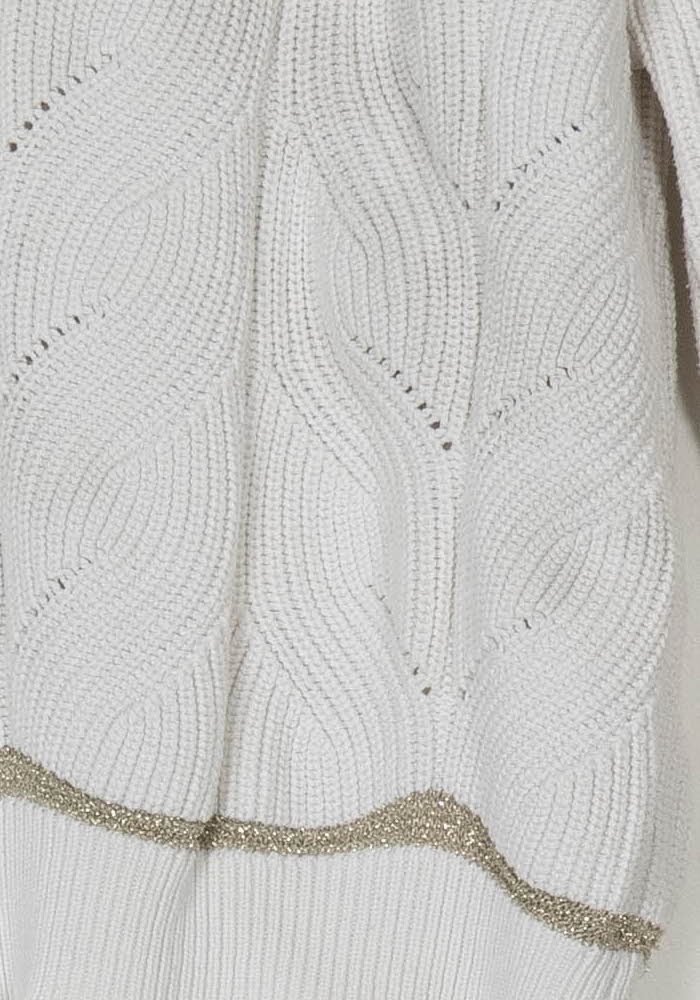 Pull Blanc - Taille S/36 de la marque Kookai | PARAD124449 - Vendu par Paradigme - Image 3