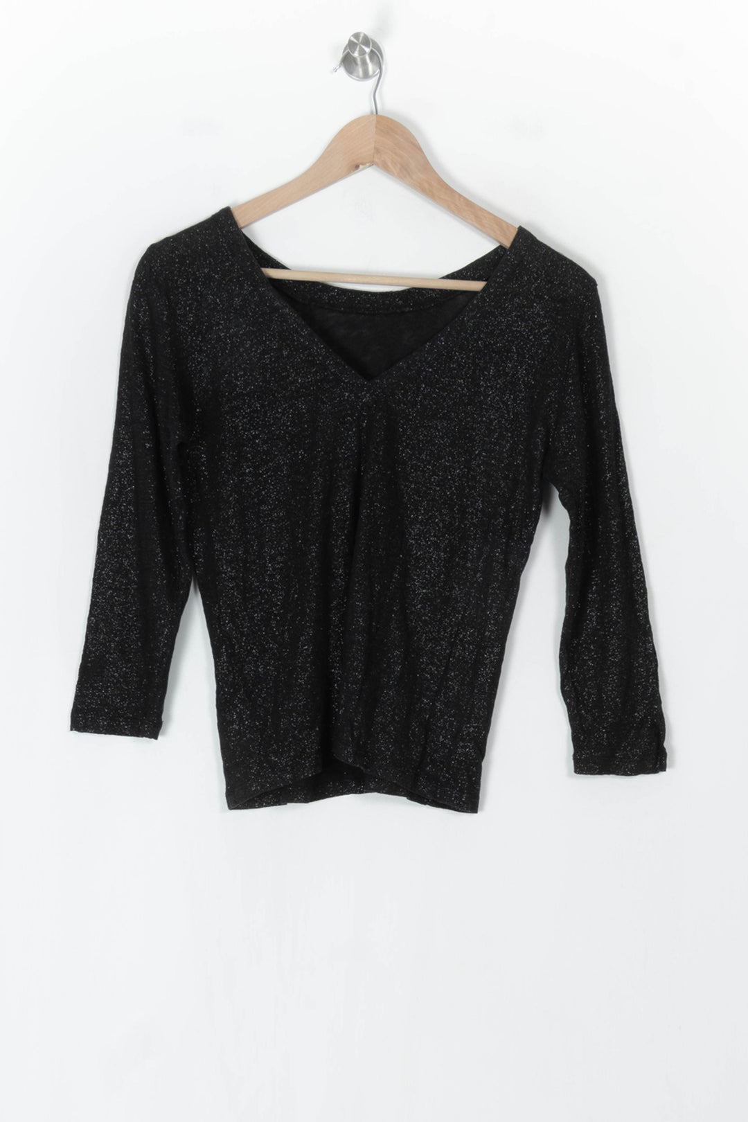 Pull Noir - Taille M/38 de la marque IKKS | PARAD124451 - Vendu par Paradigme - Image 5