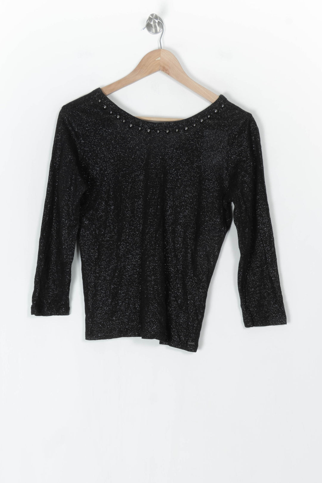 Pull Noir - Taille M/38 de la marque IKKS | PARAD124451 - Vendu par Paradigme - Image 2