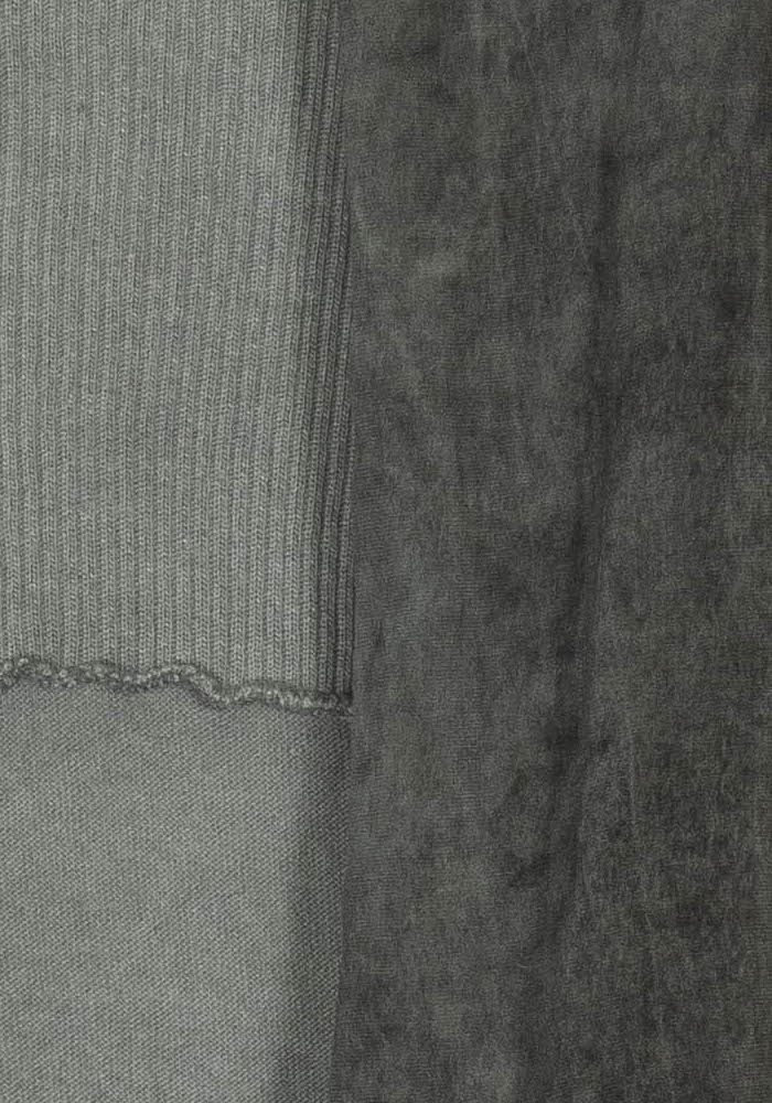 Gilet Long Gris - Taille S/36 de la marque La Fée Maraboutée | PARAD124461 - Vendu par Paradigme - Image 3