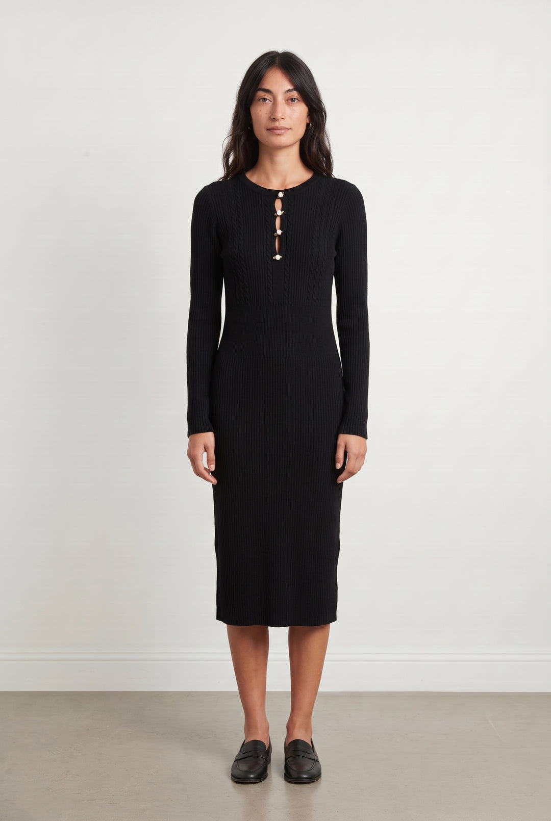 Robe Longue Noire - Taille S/36 de la marque Rouje | PARAD124468 - Vendu par Paradigme - Image 1