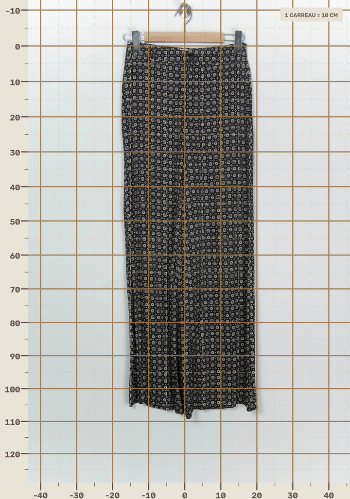 Pantalon Noir et Blanc - Taille S/36 de la marque Petite Mendigote | PARAD124470 - Vendu par Paradigme - Image 4