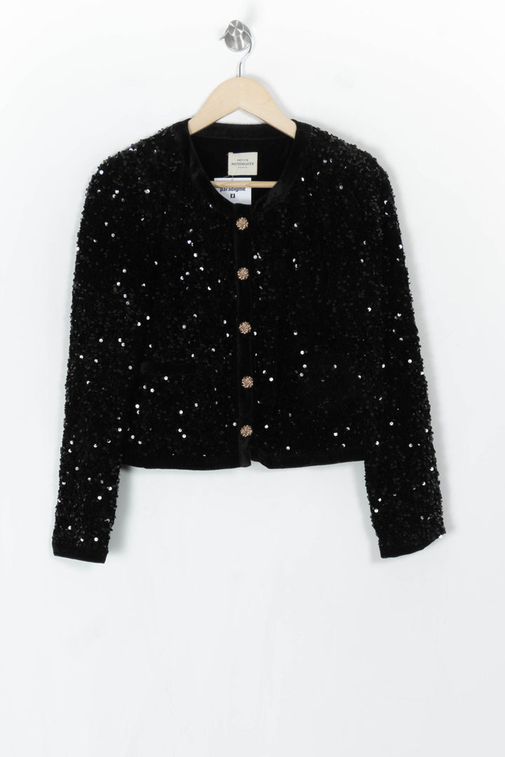 Gilet Noir - Taille S/36 de la marque Petite Mendigote | PARAD124474 - Vendu par Paradigme - Image 2