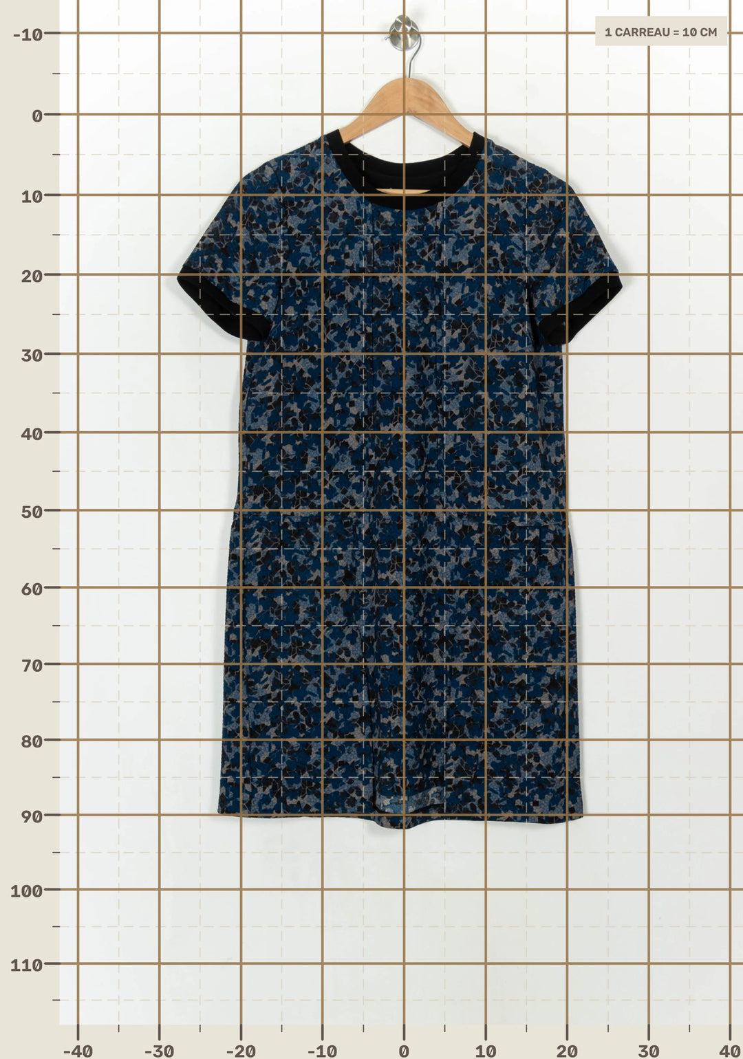 Robe Courte Bleue - Taille S/36 de la marque Comptoir des Cotonniers | PARAD124475 - Vendu par Paradigme - Image 4