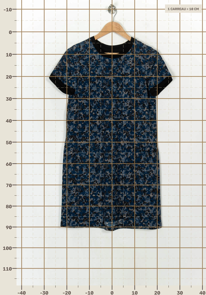 Robe Courte Bleue - Taille S/36 de la marque Comptoir des Cotonniers | PARAD124475 - Vendu par Paradigme - Image 4