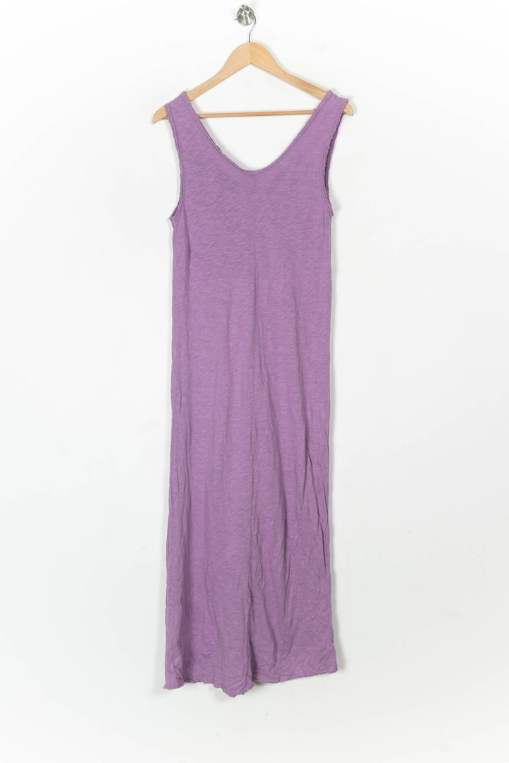 Robe Longue Violette - Taille S/36 de la marque American Vintage | PARAD124478 - Vendu par Paradigme - Image 5