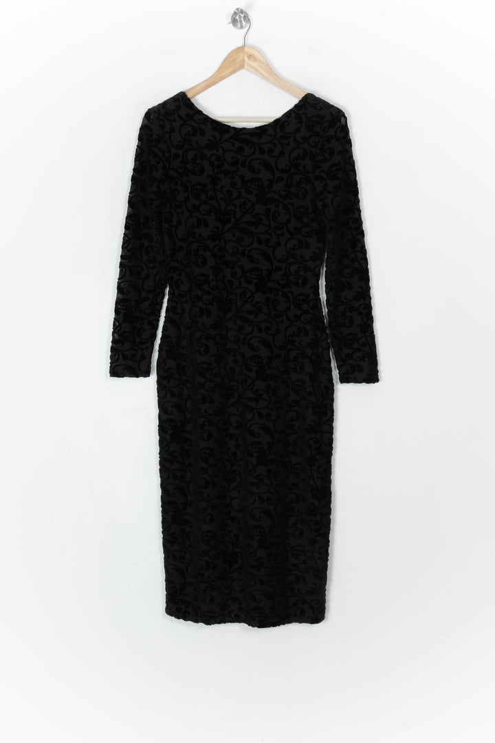 Robe Longue Noire - Taille S/36 de la marque Rouje | PARAD124481 - Vendu par Paradigme - Image 2