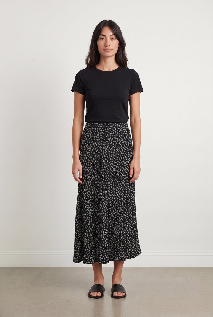 Jupe Longue Noire et Blanche - Taille M/38 de la marque Samsoe Samsoe | PARAD124484 - Vendu par Paradigme - Image 1
