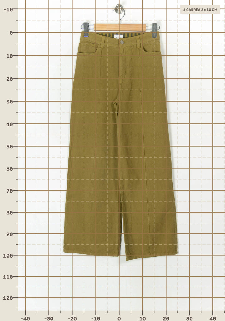 Pantalon Vert - Taille S/36 de la marque Labdip | PARAD124488 - Vendu par Paradigme - Image 4