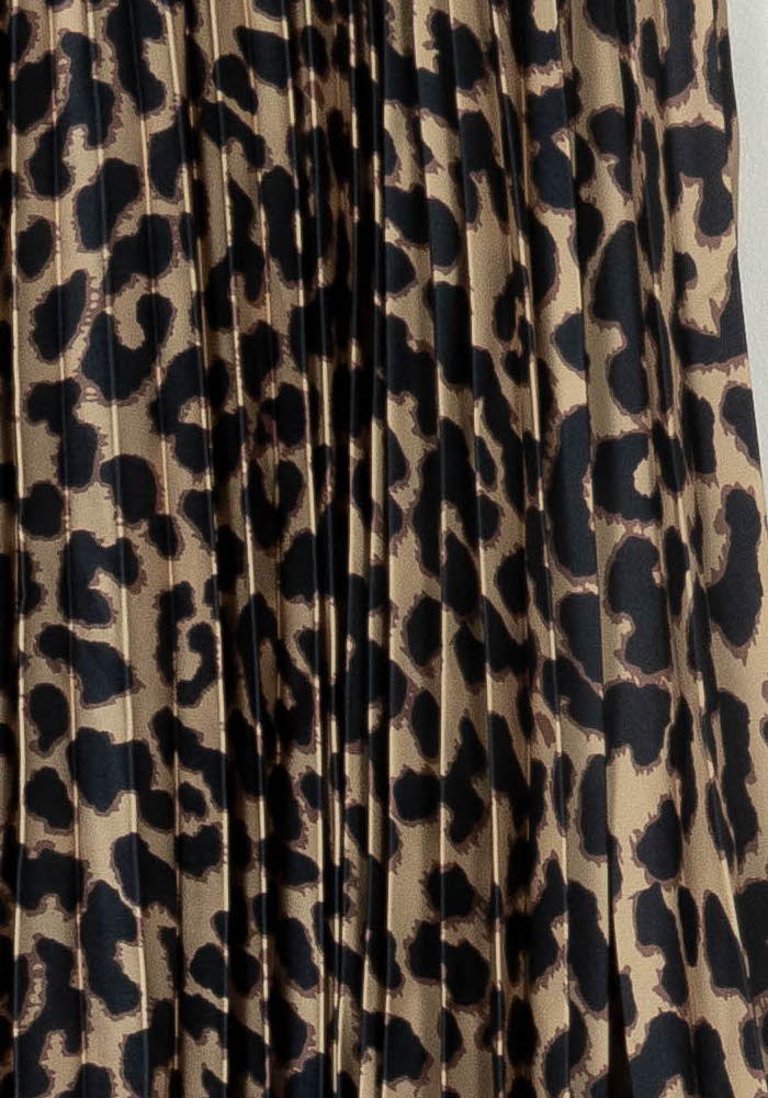 Jupe Plissée Beige et Noire - Taille S/36 de la marque Petite Mendigote | PARAD124494 - Vendu par Paradigme - Image 3