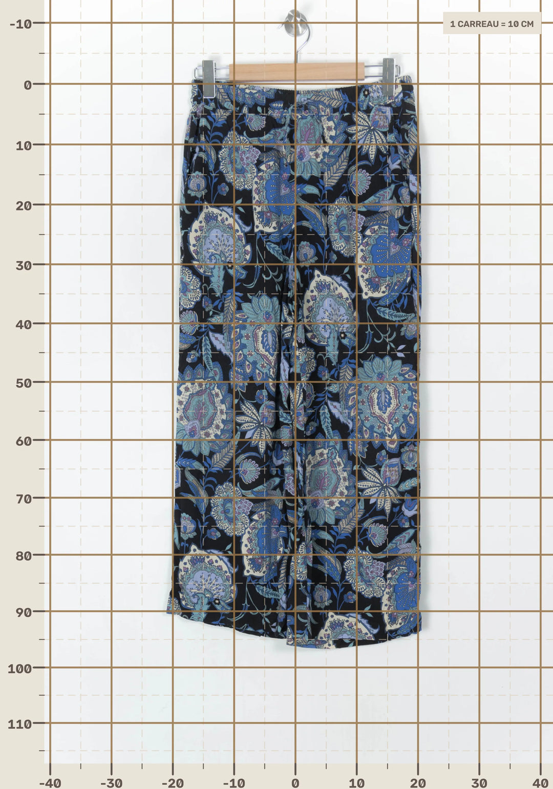 Pantalon Noir et Bleu - Taille XL/42 de la marque La Fée Maraboutée | PARAD124496 - Vendu par Paradigme - Image 4