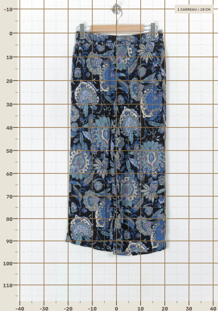 Pantalon Noir et Bleu - Taille XL/42 de la marque La Fée Maraboutée | PARAD124496 - Vendu par Paradigme - Image 4