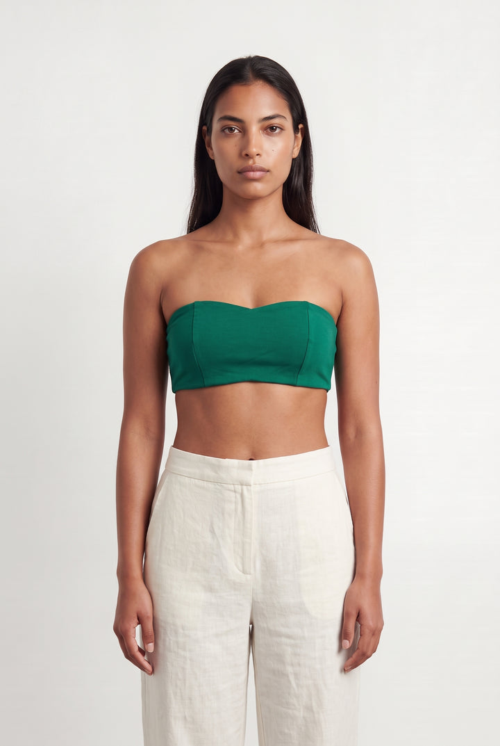 Top Vert - Taille L/40 de la marque Karma Koma | PARAD124516 - Vendu par Paradigme - Image 1