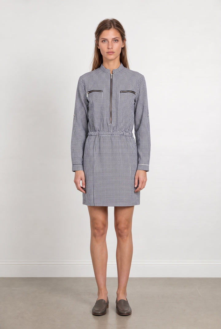 Robe Courte Noire et Blanche - Taille S/36 de la marque Valentine Gauthier | PARAD124517 - Vendu par Paradigme - Image 1