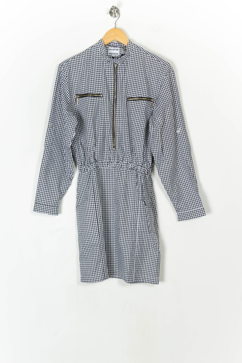 Robe Courte Noire et Blanche - Taille S/36 de la marque Valentine Gauthier | PARAD124517 - Vendu par Paradigme - Image 2