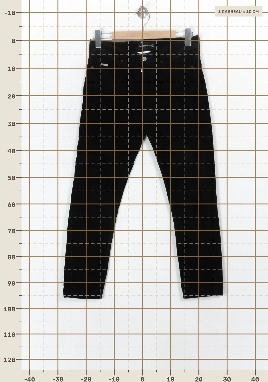 Jean Noir - Taille M/38 de la marque The Kooples | PARAD124518 - Vendu par Paradigme - Image 4