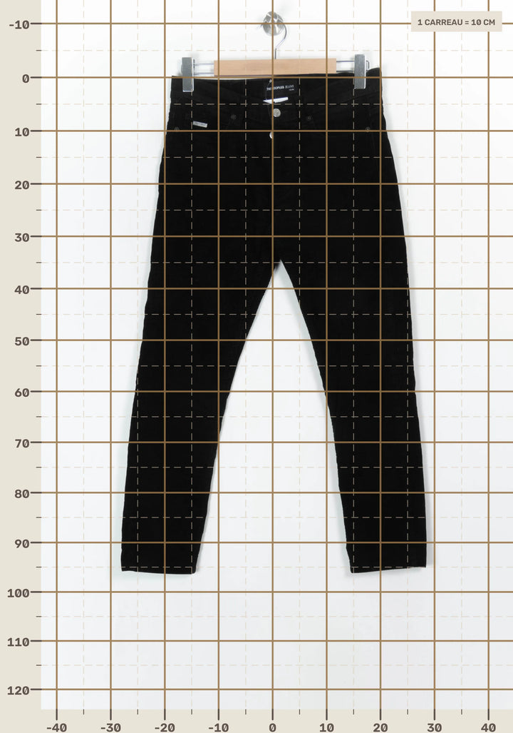 Jean Noir - Taille M/38 de la marque The Kooples | PARAD124518 - Vendu par Paradigme - Image 4