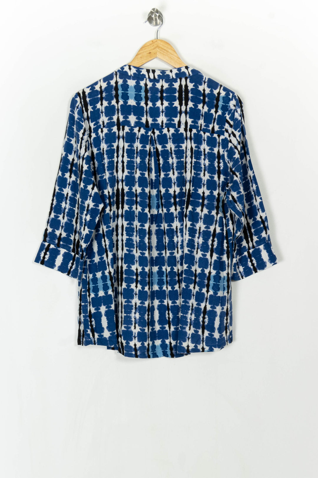 Blouse Bleue et Blanche - Taille XL/42 de la marque La Fée Maraboutée | PARAD124525 - Vendu par Paradigme - Image 5