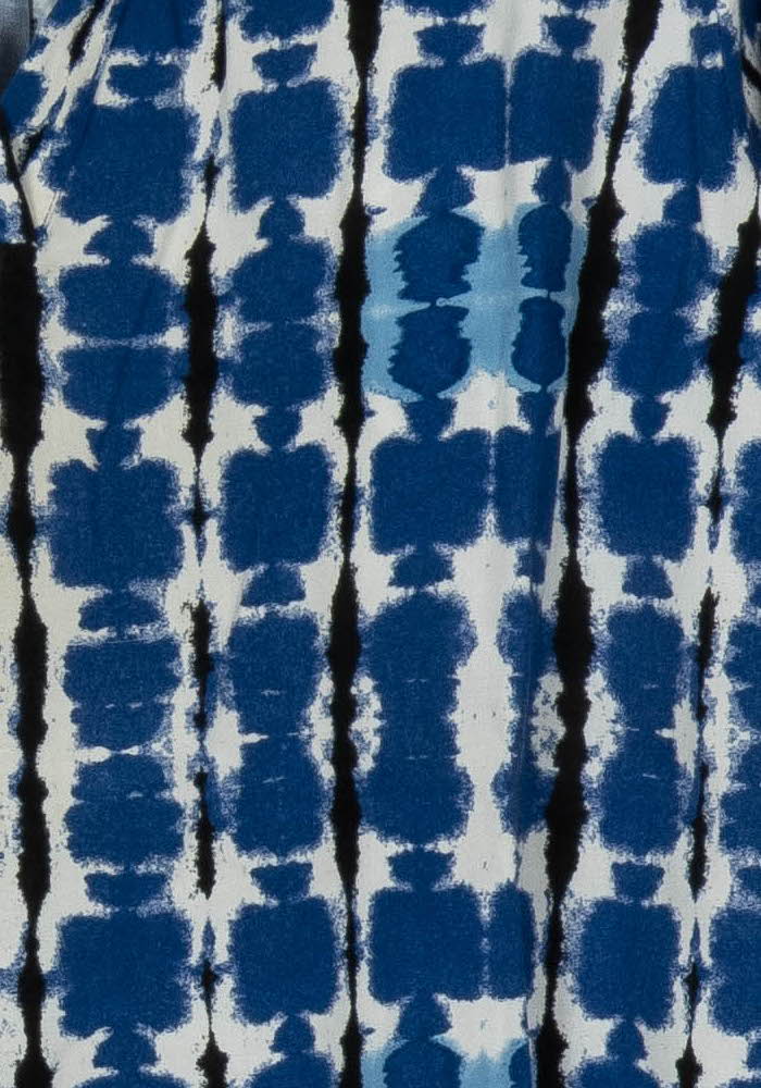Blouse Bleue et Blanche - Taille XL/42 de la marque La Fée Maraboutée | PARAD124525 - Vendu par Paradigme - Image 3